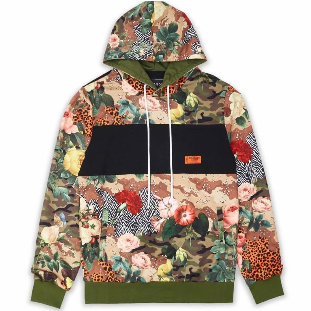 Reason Floral Hoodie