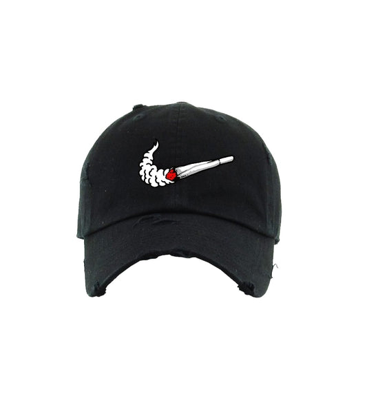 Planet Grapes Just Keep It Lit Dad Hat (Black)